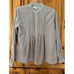 Ines De La Fressange Uniqlo Pintuck Blouse